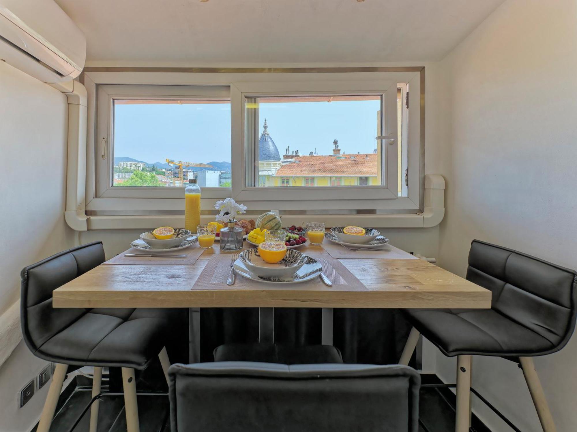 Appartement Cosy Avec Vue Panoramique ! Ніцца Екстер'єр фото