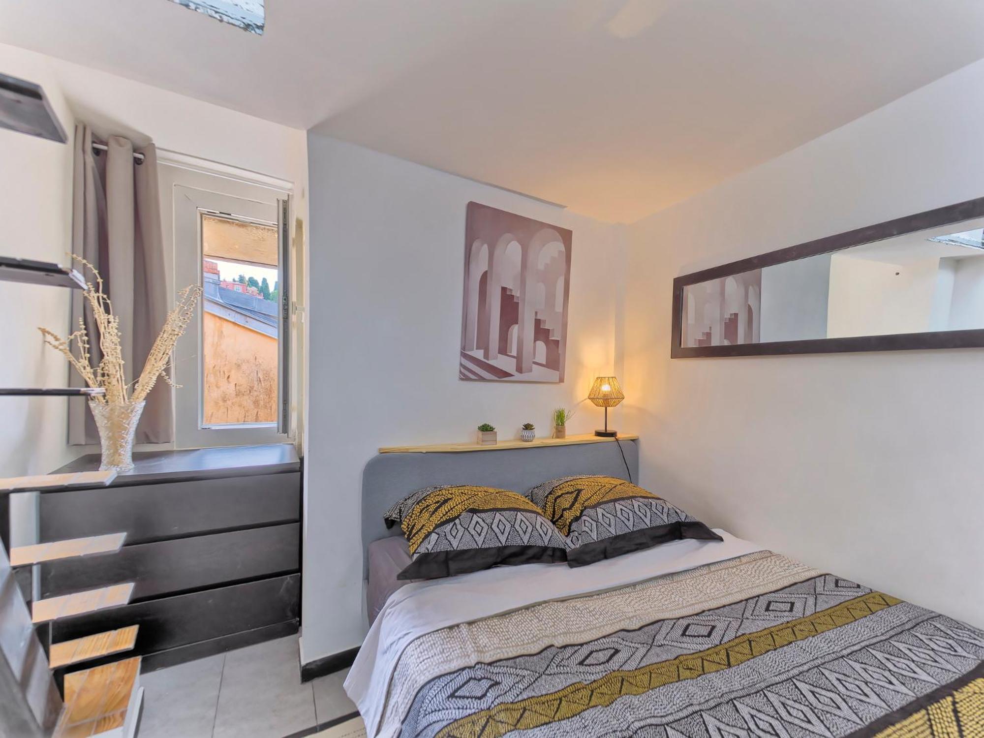 Appartement Cosy Avec Vue Panoramique ! Ніцца Екстер'єр фото
